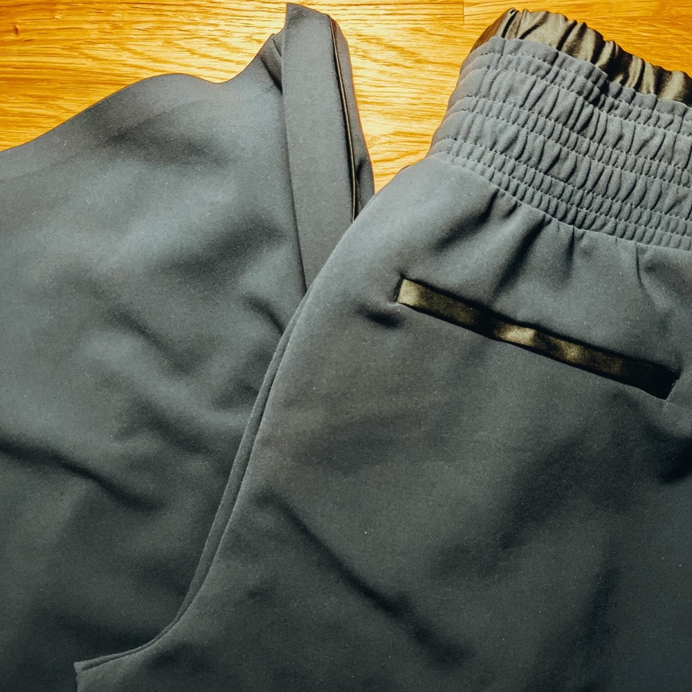Athleta Navy Metropolis Wide Leg Pant